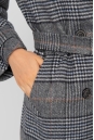 Женское пальто из текстиля с воротником 8022145-6