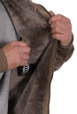 Мужская кожаная куртка из натуральной кожи на меху с воротником 8022242-10