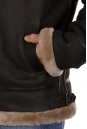 Дубленка мужская из натуральной овчины с капюшоном 8022244-5