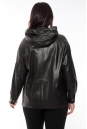 Женская кожаная куртка из натуральной кожи с капюшоном 8022247-2