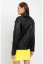 Женская кожаная куртка из натуральной кожи с воротником 8022267-5