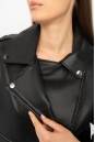 Женская кожаная куртка из натуральной кожи с воротником 8022267-6