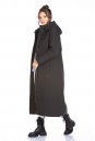 Женское пальто из текстиля с капюшоном 8022576-9