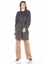 Женское пальто из текстиля с воротником 8023177-3