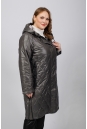 Женское пальто из текстиля с капюшоном 8023415-7