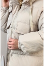 Пуховик женский из текстиля с капюшоном 8023869-7