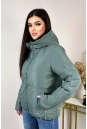 Куртка женская из текстиля с капюшоном 8024000-2