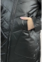 Женское пальто из текстиля с капюшоном 8024030-7