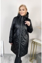 Женское пальто из текстиля с капюшоном 8024035-2