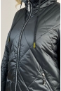 Женское пальто из текстиля с капюшоном 8024036-6