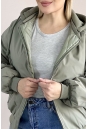 Куртка женская из текстиля с капюшоном 8024096-6