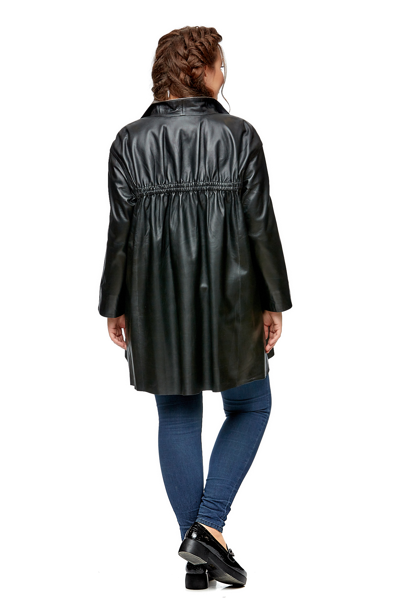 Женская кожаная куртка из натуральной кожи 8002341-2